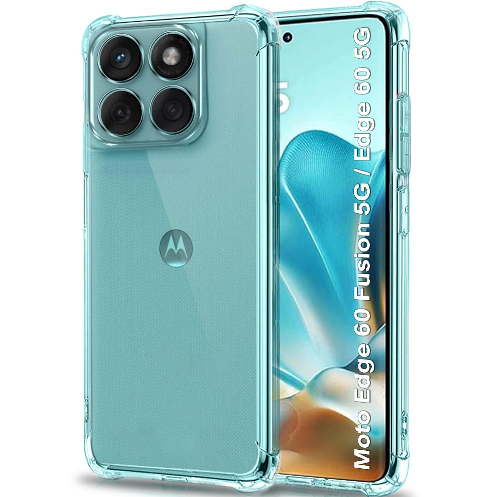 Motorola Edge 60 Fusion 5G (2026 Model) - 6.67 120Hz pOLED Display. 50MP OIS Camera. Dimensity 7030 Ultra-Fast Processor. 5200mAh Battery. 68W Fast Charging. Android 14