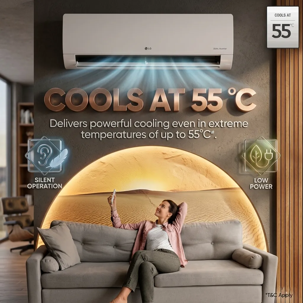 lg 1.5 ton 5 star dual inverter ac ai convertible 6 in 1. fast cooling and energy saving (2026) lg 1.5 ton 5 star dual inverter ac ai convertible 6 in 1. fast cooling and energy saving (2026)