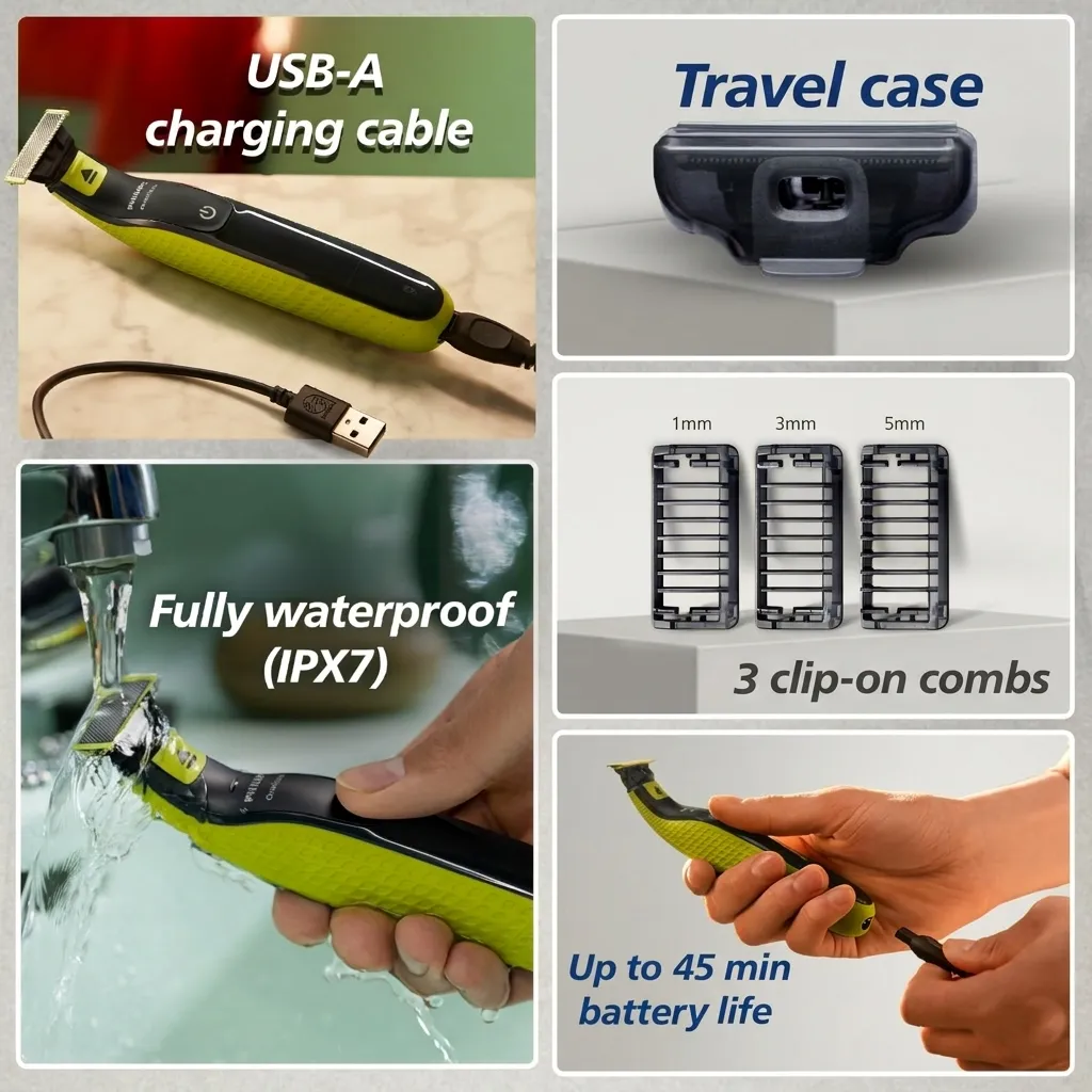 philips oneblade hybrid trimmer shaver for men wet dry philips oneblade hybrid trimmer shaver for men wet dry
