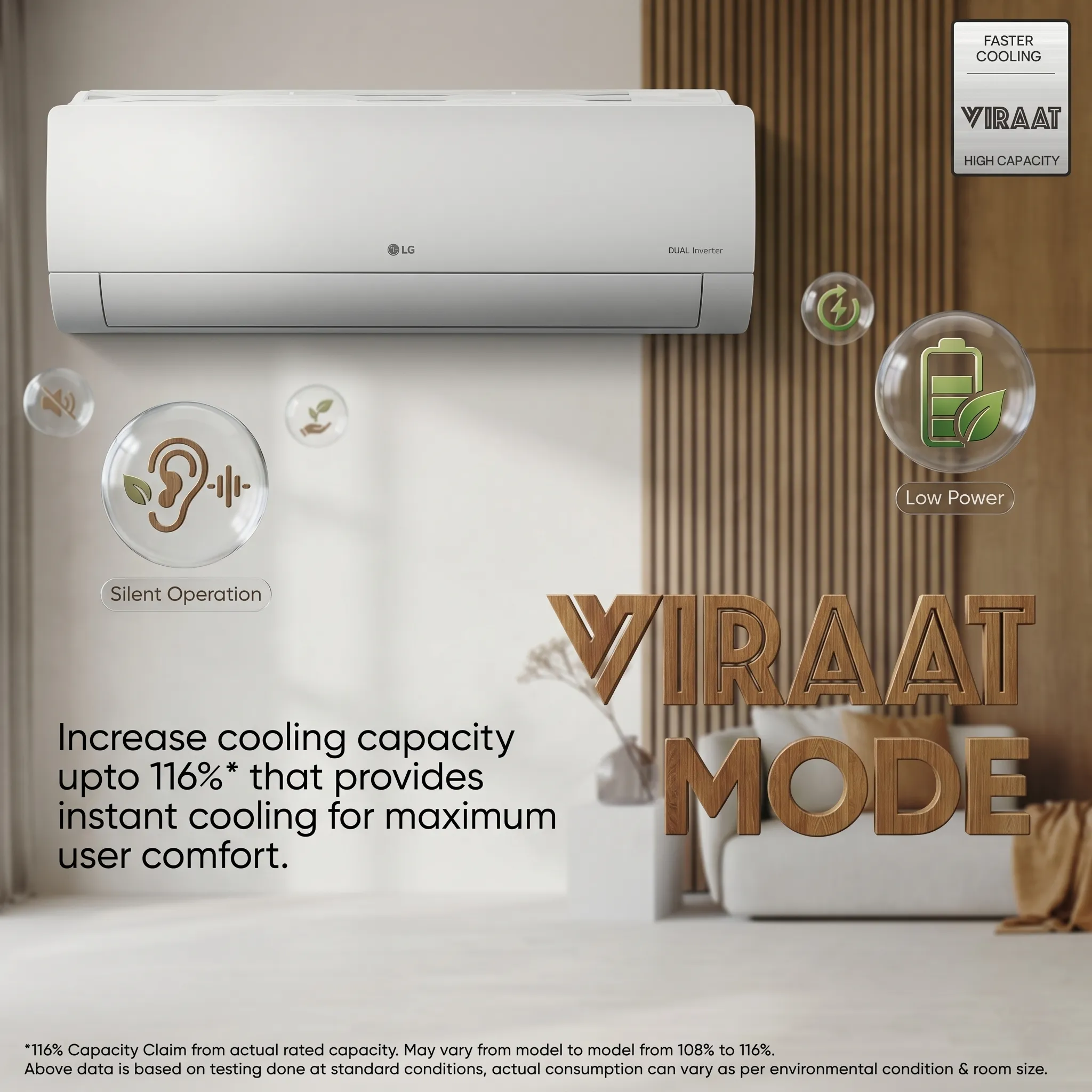 lg 1.5 ton 5 star dual inverter ac ai convertible 6 in 1. fast cooling and energy saving (2026) lg 1.5 ton 5 star dual inverter ac ai convertible 6 in 1. fast cooling and energy saving (2026)